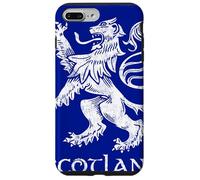 Carcasa para iPhone 7 Plus/8 Plus Escocia Souvenir Crest: Scottish Pride Rugby - Lion Rampant