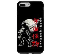 Carcasa para iPhone 7 Plus/8 Plus Espacio de Arte japonés Vintage de Alien Monster Saturn Kanji