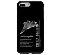 Carcasa para iPhone 7 Plus/8 Plus Especificaciones del Caza a reacción SU57 Felon