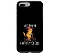 Carcasa para iPhone 7 Plus/8 Plus Espérame, Tengo patitas, Orange Cat