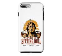 Carcasa para iPhone 7 Plus/8 Plus Espíritu del Toro Sentado Jefe Nativo Americano Lakota Sioux