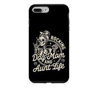 Carcasa para iPhone 7 Plus/8 Plus Esqueleto balanceando el Perro mamá y tía Vida Piel mamá