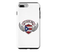 Carcasa para iPhone 7 Plus/8 Plus Está en mi ADN Bandera de Puerto Rico Orgulloso Puerto Rico