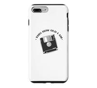 Carcasa para iPhone 7 Plus/8 Plus Esta es la Edad Que Tengo Diskette Retrospecter Module