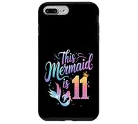 Carcasa para iPhone 7 Plus/8 Plus Esta Sirena Es 11 Trajes De Cumpleaños para Las Niñas