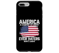 Carcasa para iPhone 7 Plus/8 Plus Estados Unidos, un país Tan Grande Que Incluso Sus Enemigos no se irán