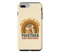 Carcasa para iPhone 7 Plus/8 Plus Estamos Todos Juntos como rehenes Bunny Birds Retro 2
