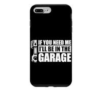 Carcasa para iPhone 7 Plus/8 Plus Estaré en el Garaje Car Lover Mechanic Garage Car Guy