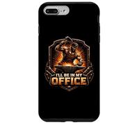 Carcasa para iPhone 7 Plus/8 Plus Estaré en mi Oficina Funny Blacksmith Metalsmith Metal Work