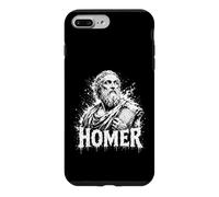 Carcasa para iPhone 7 Plus/8 Plus Estatua clásica del Poeta épico Griego Antiguo de Homero