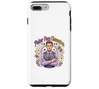 Carcasa para iPhone 7 Plus/8 Plus Estilo de Juego de Cartas de mentalidad de Jugador de póquer Seguro