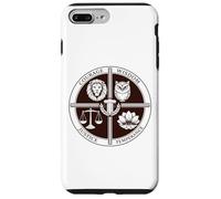 Carcasa para iPhone 7 Plus/8 Plus Estoico Cuatro Virtudes Coraje Sabiduría Justicia Templanza