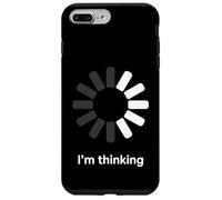 Carcasa para iPhone 7 Plus/8 Plus Estoy Pensando Cargando Spinner Divertido Humor sarcástico