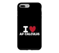 Carcasa para iPhone 7 Plus/8 Plus Estudiante de matemáticas Ap Cálculo Profesor Divertido I Love Ap Cálculo