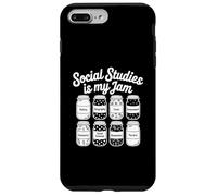 Carcasa para iPhone 7 Plus/8 Plus Estudios sociales es mi Profesor de Mermelada de Vuelta a la Escuela