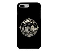 Carcasa para iPhone 7 Plus/8 Plus Europe is Calling and I Must Go - Camiseta de Regalo de Viaje