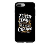 Carcasa para iPhone 7 Plus/8 Plus Every Day is a New Chance Inspirational Motivation Quotes