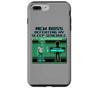 Carcasa para iPhone 7 Plus/8 Plus Expecting Dad Gamer New Boss Sleep Schedule