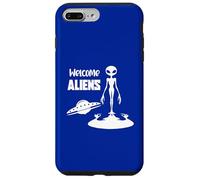 Carcasa para iPhone 7 Plus/8 Plus Extraterrestre emergiendo de Sombra Ciencia ficción ilustración