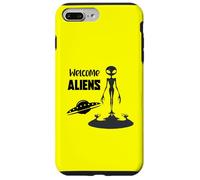 Carcasa para iPhone 7 Plus/8 Plus Extraterrestre emergiendo de Sombra Ciencia ficción ilustración