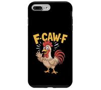 Carcasa para iPhone 7 Plus/8 Plus F-Caw-F Funny Chicken Humor Cita Gritando Gallo Meme Art