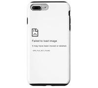 Carcasa para iPhone 7 Plus/8 Plus Failed to Load Image - Programmer Funny PC Error Graphic