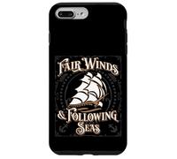 Carcasa para iPhone 7 Plus/8 Plus Fair Winds and Following Seas - Frase Naval temática náutica