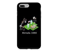 Carcasa para iPhone 7 Plus/8 Plus Falso Aterrizaje Lunar Disparar Nevada Área 51 engaño