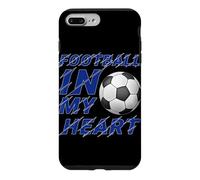 Carcasa para iPhone 7 Plus/8 Plus Fanart de Football In My Heart Soccer Lover 2026