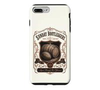 Carcasa para iPhone 7 Plus/8 Plus Fantasía Fútbol Domingo Bootleggers Whisky Etiqueta Estilo