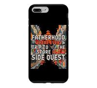 Carcasa para iPhone 7 Plus/8 Plus Fatherhood Where Every Trip TO The Store IS A Side Quest