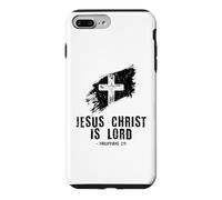Carcasa para iPhone 7 Plus/8 Plus Fe Cristiana Jesús es el Señor Iglesia Clases de Biblia