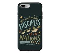 Carcasa para iPhone 7 Plus/8 Plus Fe Cristiana Mateo 28 19 IR a Hacer discípulos
