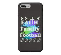 Carcasa para iPhone 7 Plus/8 Plus Fe, Familia, Fútbol, Diversión de otoño Ropa de Mujer Cristiana