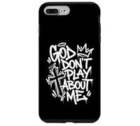 Carcasa para iPhone 7 Plus/8 Plus Fe Urbana Dios no Juega Hip-Hop Cristiano