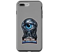 Carcasa para iPhone 7 Plus/8 Plus Fear The Algorithm Funny AI Programador Desarrollador
