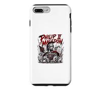 Carcasa para iPhone 7 Plus/8 Plus Felipe II de Macedonia Guerrero Rey Griego Antiguo