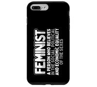 Carcasa para iPhone 7 Plus/8 Plus Feminista Social Política Igualdad Económica Sexos Feminismo