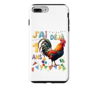 Carcasa para iPhone 7 Plus/8 Plus Fête d'anniversaire poulette pour Enfants de 1 ANS