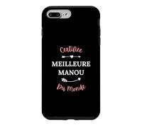 Carcasa para iPhone 7 Plus/8 Plus Fête Des mères Maman Certifiée meilleure Manou