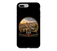 Carcasa para iPhone 7 Plus/8 Plus Fez Marruecos - Póster de Viaje con diseño histórico marroquí