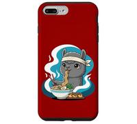 Carcasa para iPhone 7 Plus/8 Plus Fideos Ramen Alpaca Japón Y2K Kawaii Alpacas Anime