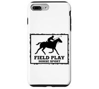 Carcasa para iPhone 7 Plus/8 Plus Field Play Polo Horse Rider Emblema Ecuestre