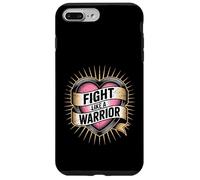 Carcasa para iPhone 7 Plus/8 Plus Fight Like a Warrior Strong Heart - Cita Motivacional