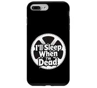 Carcasa para iPhone 7 Plus/8 Plus Filmmaker Editor Horror Movie I'Ll Sleep When I'm Dead