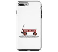 Carcasa para iPhone 7 Plus/8 Plus Fire Island Retro Rojo vagón Playa Verano Vacaciones Amigo