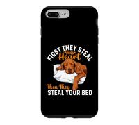 Carcasa para iPhone 7 Plus/8 Plus First They Steal Your Heart - Setter irlandés Red Setter Dad