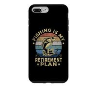 Carcasa para iPhone 7 Plus/8 Plus Fishing Is My Retirement Plan Cool Fishing Graphic Fisherman