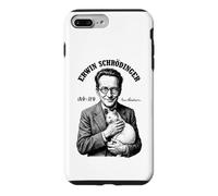 Carcasa para iPhone 7 Plus/8 Plus Física cuántica Erwin Schrodinger Cat Equation Science