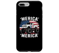 Carcasa para iPhone 7 Plus/8 Plus Flag Truck July Fourth July 4th Independence Day American